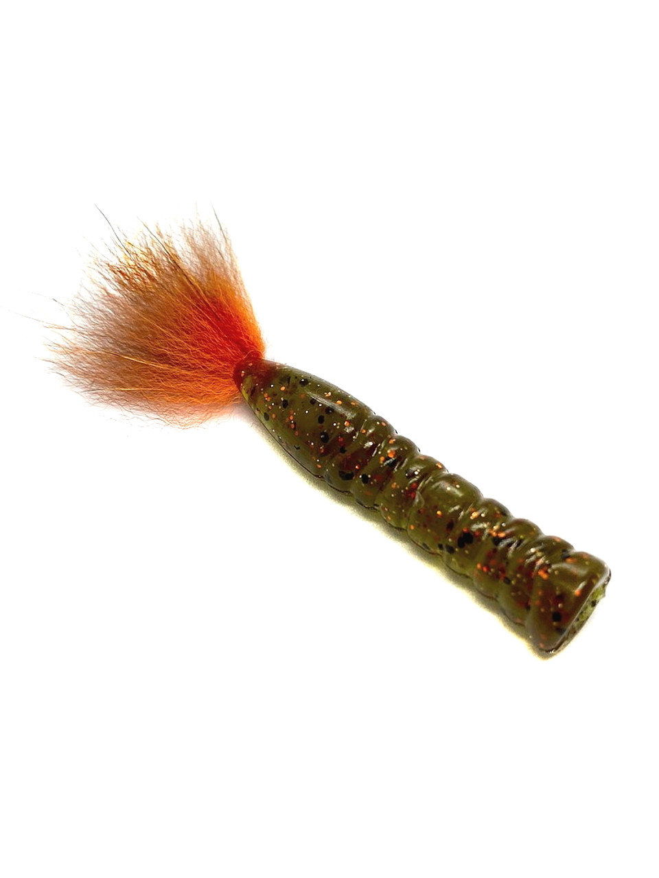 Rabid Baits Fox Tail Ned Rig Plastic Finesse Worm Lake Erie 3in 6pk 