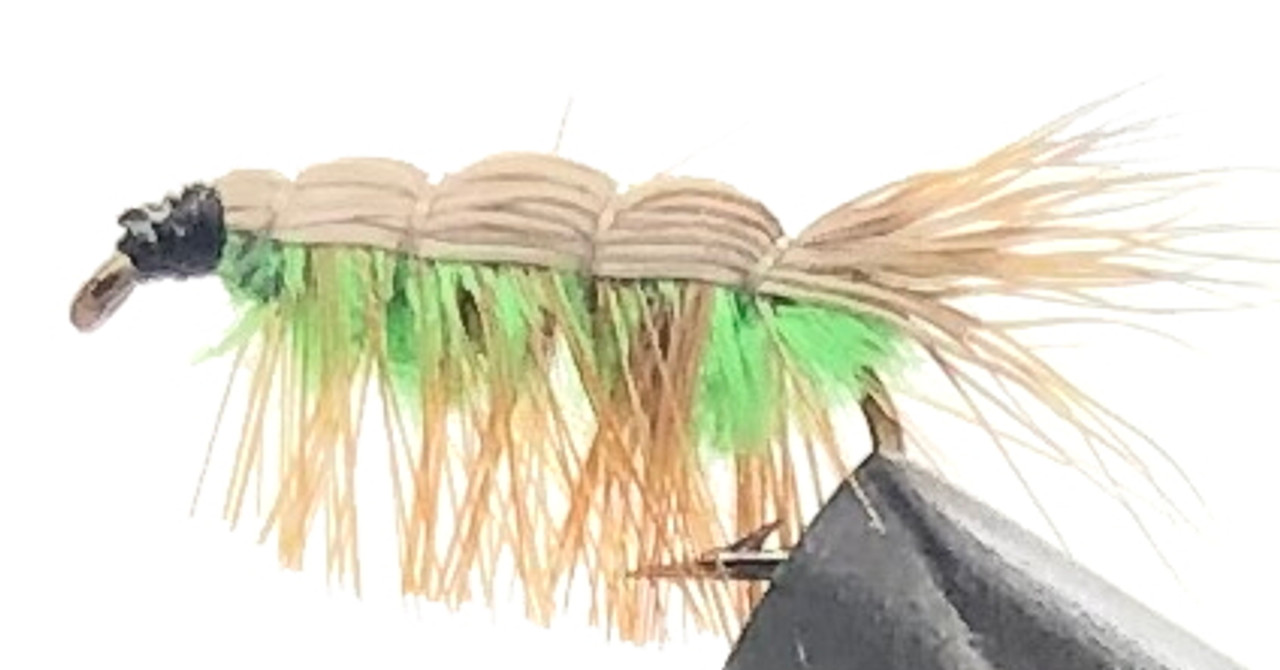 10 Flies - Nymph Freshwater Shrimp on a Bronze 14 Mustad Hook 