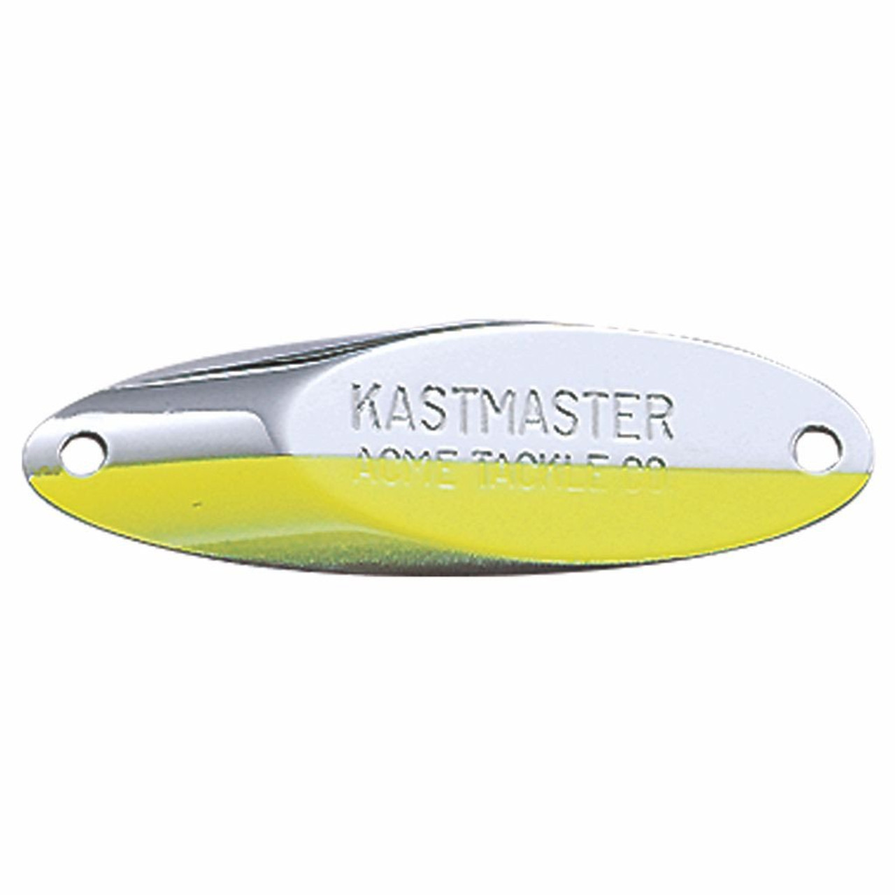 Acme Tackle Kastmaster Spoons - 1/8OZ - Chrome Chartreuse 