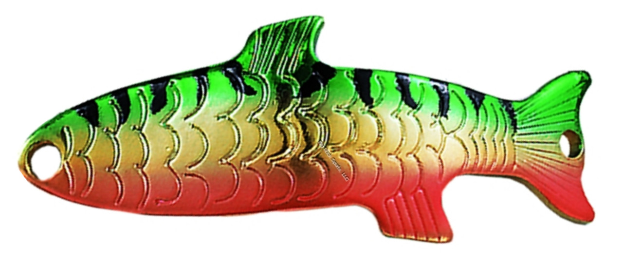 Acme S300/MPR Phoebe Spoon, 1 1/4, 1/12 oz, Metallic Perch