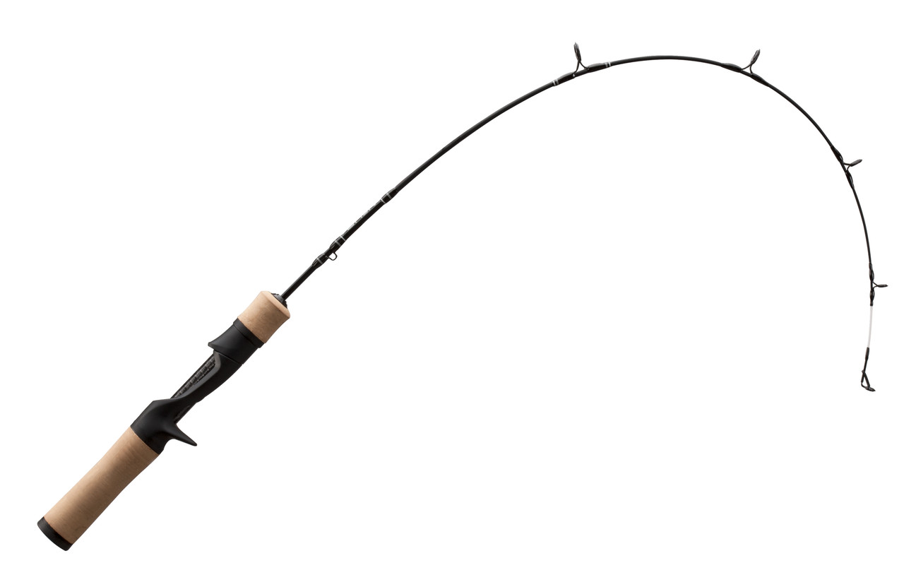 13 Fishing - Omen Ice Rod 32 M (Medium) - Casting Handle 