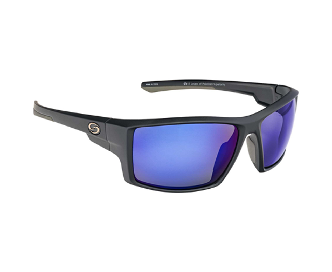 Strike King - SK-S11 Pickwick Matte Black/Gray Rubber - Multi Layer White Blue Mirror - Gray Base 