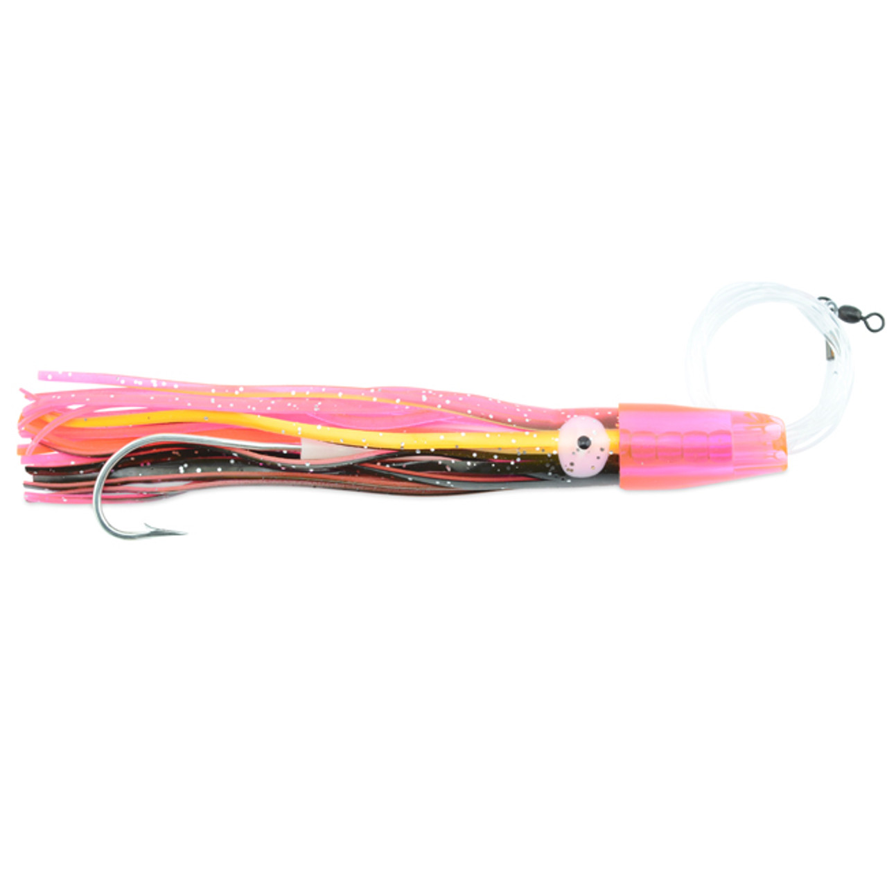 C&H Rattle Jet XL Lure - Rigged - Pink/Black