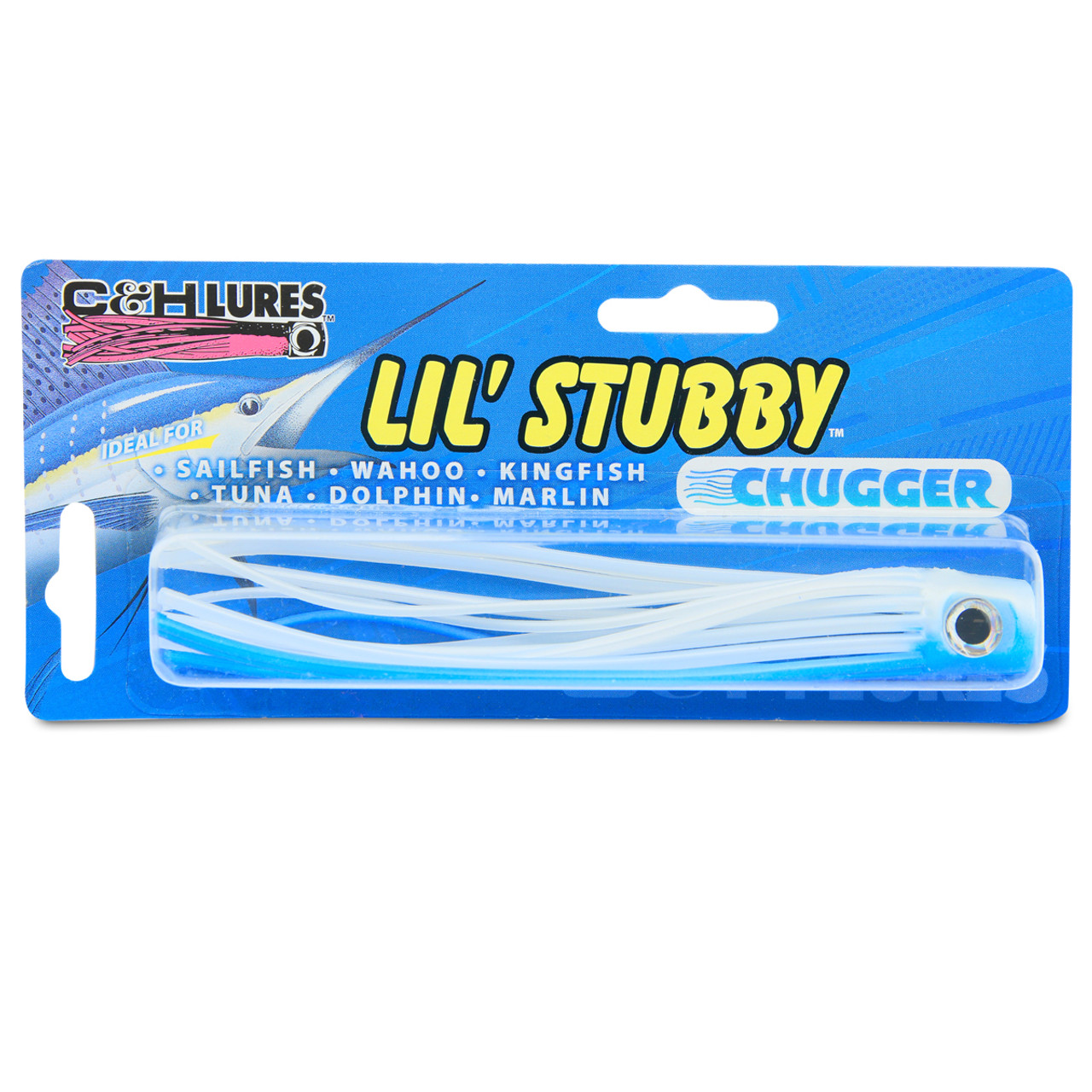 C&H Lures - Lil' Stubby Chugger Lure - Black/Purple 1pc 