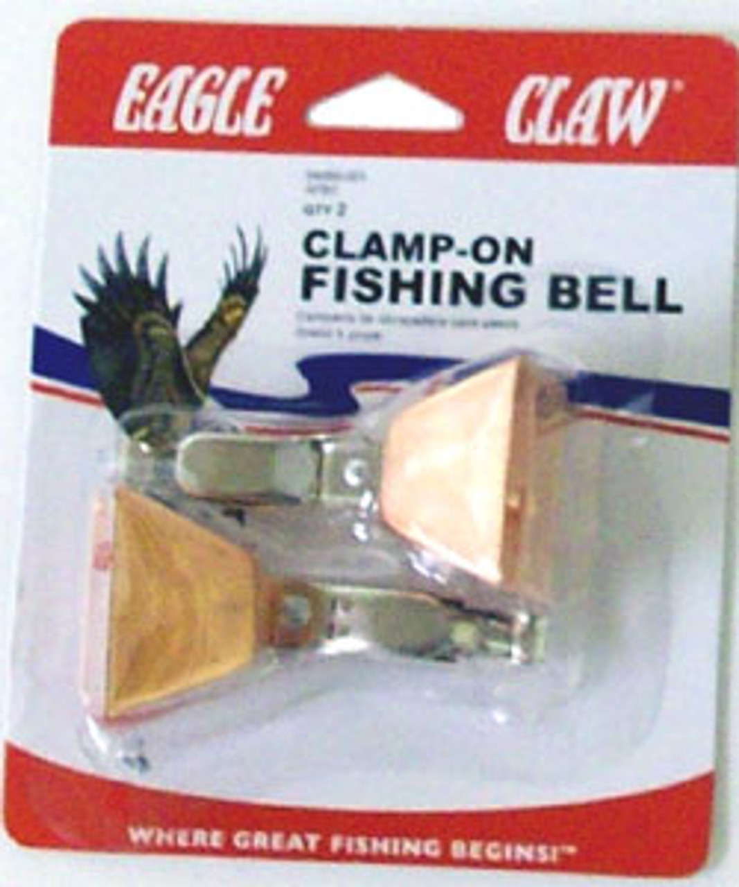 Eagle Claw Clamp-On Bells 2 pack 