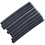Ancor Adhesive Lined Heat Shrink Tubing (ALT) - 3/16" x 6" - 10-Pack - Black