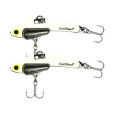 SteelShad Mini Series Fishing Lures - 1/4 oz. Glow - 2 Pack