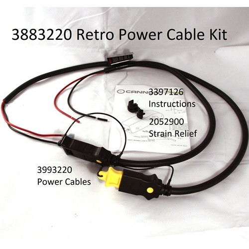 Cannon Downrigger Part 3883220 CANNON RETRO POWER CABLE KIT from