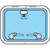 Lewmar Size 30 Low Profile Hatch Flange Base Lewmar Size 30 Low Profile Hatch Flange Base