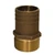GROCO 1" NPT x 1-1/8" Bronze Full Flow Pipe to Hose Straight Fitting GROCO 1" NPT x 1-1/8" Bronze Full Flow Pipe to Hose Straight Fitting