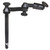 RAM Mount RAM 12" Upper Pole with Double Swing Arms & Round Plate