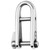 Wichard HR Key Pin Shackle With Bar - 6mm Pin Diameter Wichard HR Key Pin Shackle With Bar - 6mm Pin Diameter