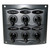 Marinco Waterproof Panel - 6 Switches - Grey