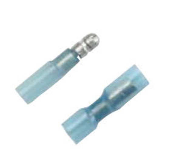 Ancor 16-14 Female Snap Plug Heatshrink Blue 100 Pack