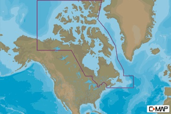 C-map Na-m021 Max N+ Microsd Canada North And East