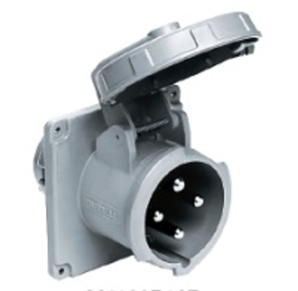 Hubbell M4100b12r 100a 125/250v Inlet