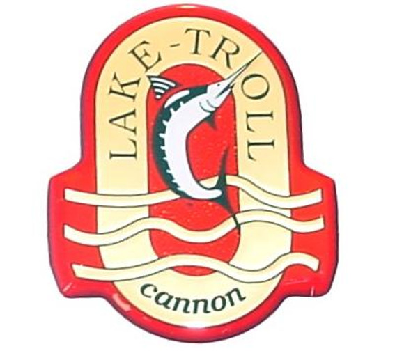 Cannon Downrigger Part 3395617 - NOSE DECAL LAKE-TROLL