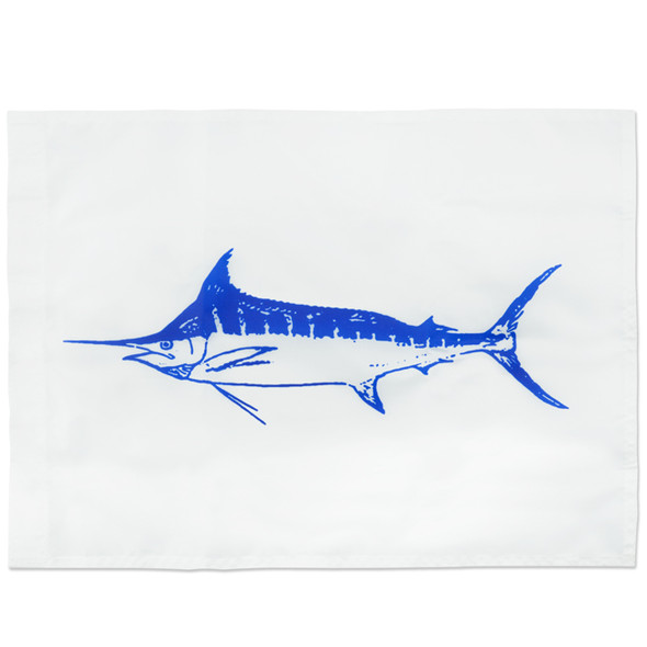 C&H Lures - Flag, Blue Marlin, 18 in x 12 in / 45.7 cm x 30.4 cm