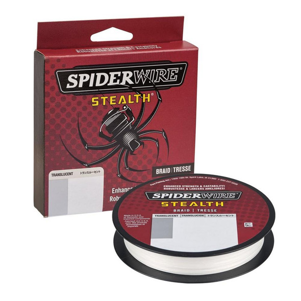 SpiderWire stealth® läpikuultava 125yd