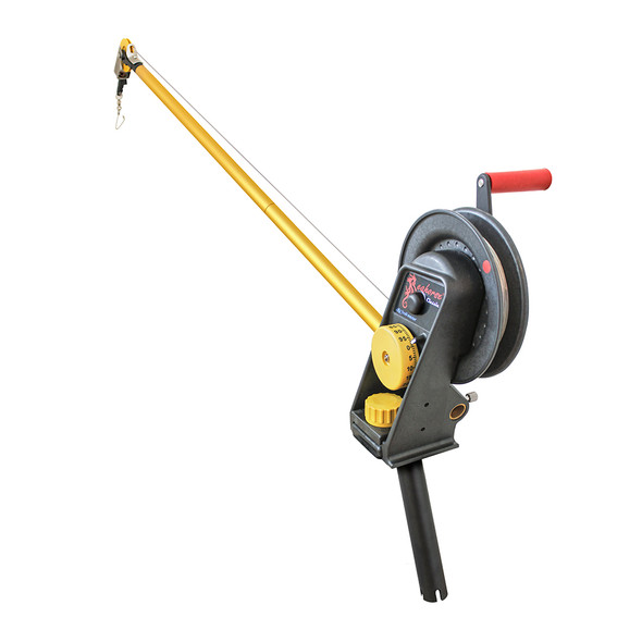 Troll-Master Seahorse® Downrigger with Extended Boom and Gimbal Mount