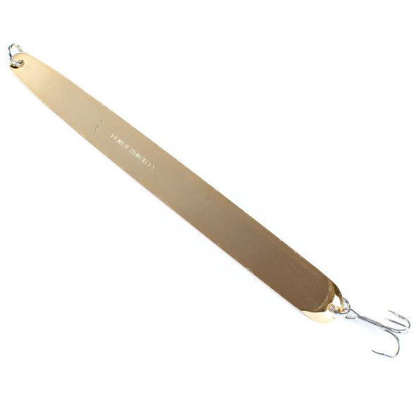Elmer Hinckley Model WV Flutter Trolling Spoon - Gold