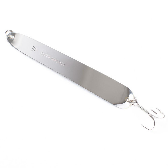 Elmer Hinckley Model W Flutter Trolling Spoon - Silver