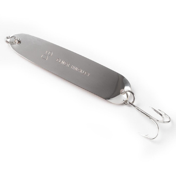 Elmer Hinckley Model DS Flutter Trolling Spoon - Silver