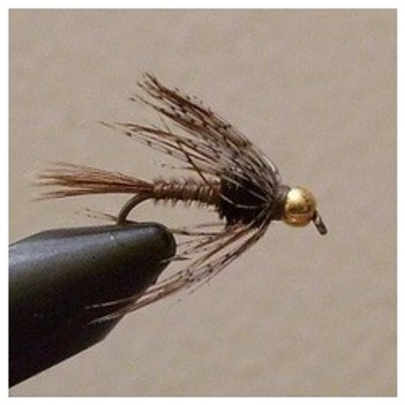 Bead Head Nymphs Flies - Pheasant Tail (soft hackle) - Hook Size : 12