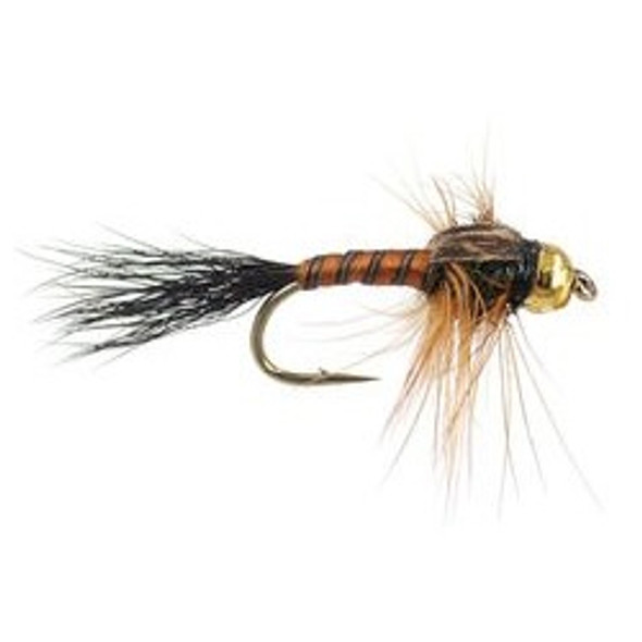 Bead Head Nymphs Flies - March Brown - Hook Size : 8