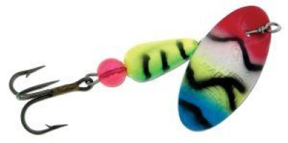 Panther Martin UV In-Line Spinner, #4, 1/8 oz, Red White Blue