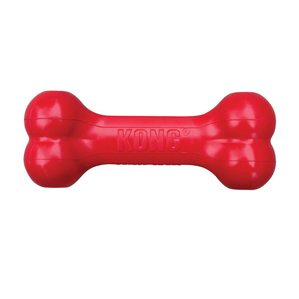 Kong goodie bone brinquedo para cachorro grande vermelho