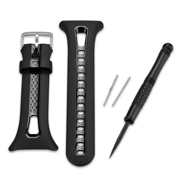 Garmin Ersatzarmband f/Forerunner 10 & 15 – Schwarz – Groß