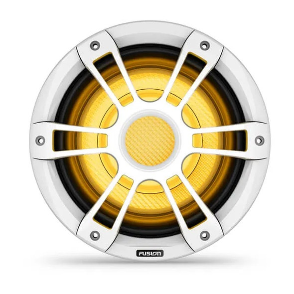 Fusion Sg-sl103spw 10"" Speaker 600 Watt Sub-woofer Sport Grille White