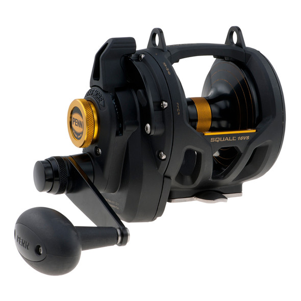 PENN SQL16VS Squall Lever Drag 2 Speed Conventional Reel