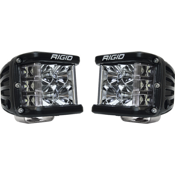 RIGID Industries D-SS Series PRO Flood LED Surface Mount - Pair - Black