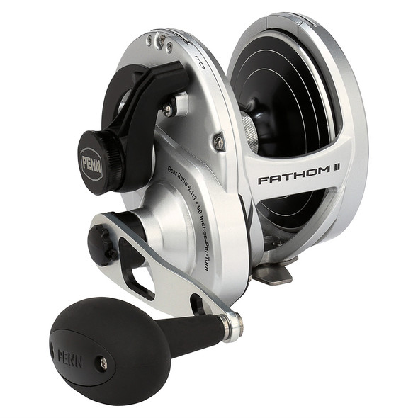 PENN Fathom II Lever Drag 2 Speed 60NLDHS Conventional Reel FTHII60NLDHS