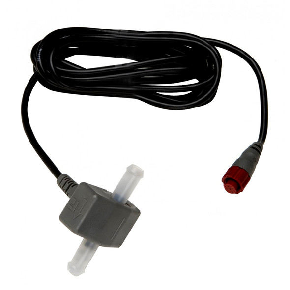 Sensor de fluxo de combustível Lowrance com cabo de 10' e conector T