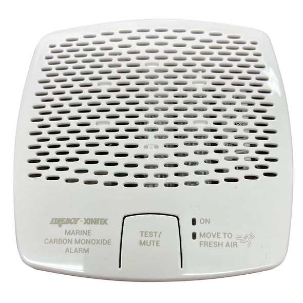 Fireboy-Xintex CO Alarm 12/24V DC - White