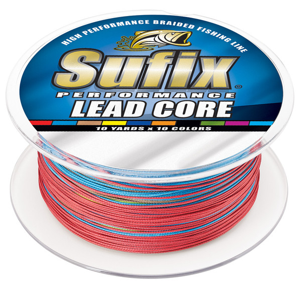 Sufix Performance Lead Core - 36 lb - 10-farvet målt - 200 yds