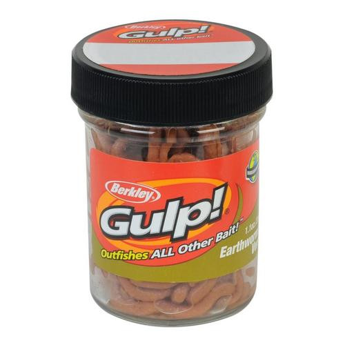 Berkley Gulp!® 4in Earthworm Jar - Red Wiggler - FISH307