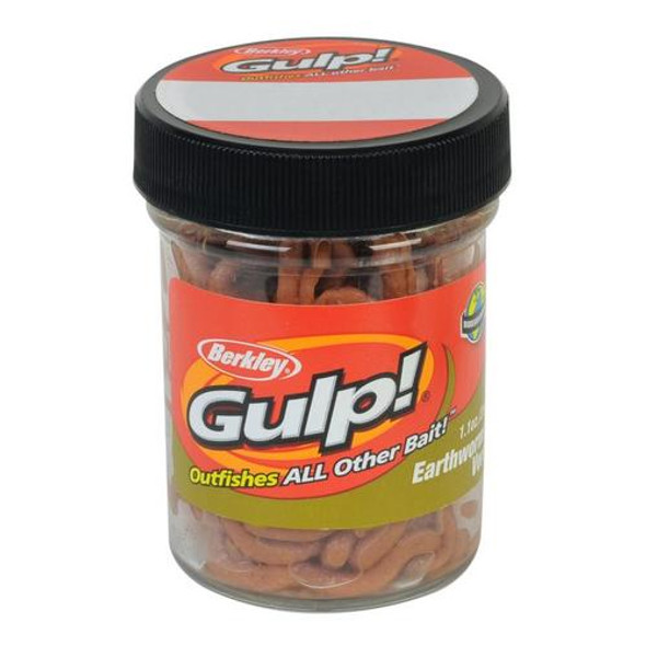 Berkley Gulp!® 4in Earthworm Jar - Brown