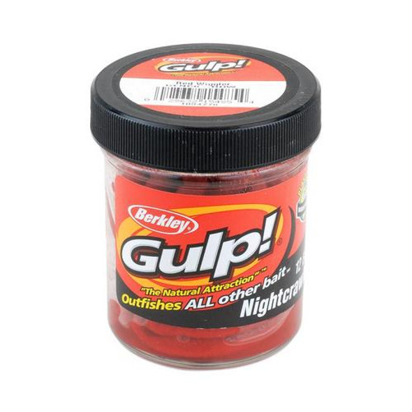 Berkley Gulp!® 4in Earthworm Jar - Red Wiggler