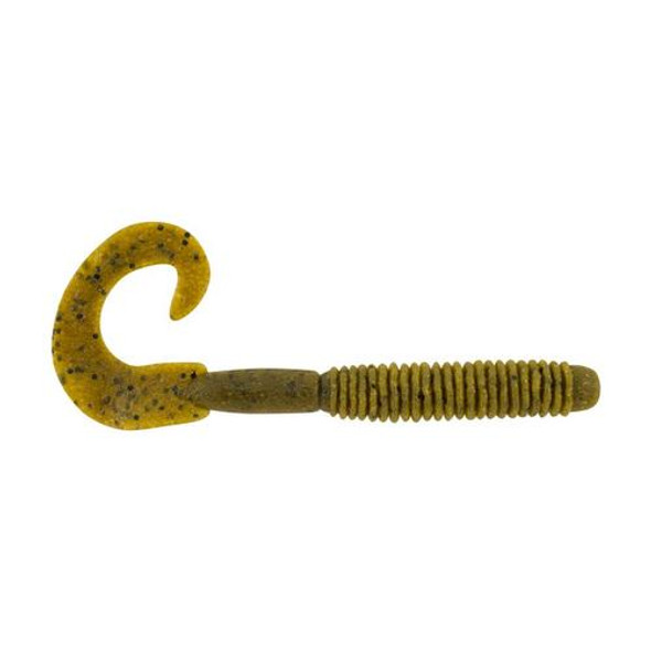 Berkley PowerBait® MaxScent Lunch Worm - Green Pumpkin