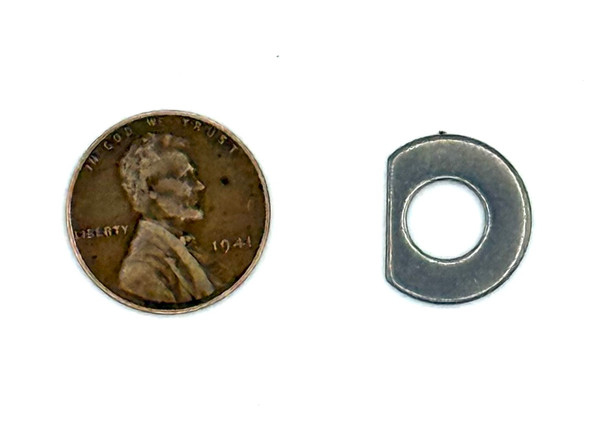 Minn Kota Trolling Motor Part - WASHER-CLIPPED, 1/4", 1.00" OD (NEXT GENERATION ELECTRIC STEER) - 2201725