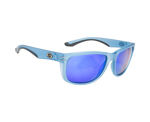 Strike King - S11 Optics Cumberland Matte Translucent Blue Frame Multi Layer White Blue Mirror Gray Base Lens