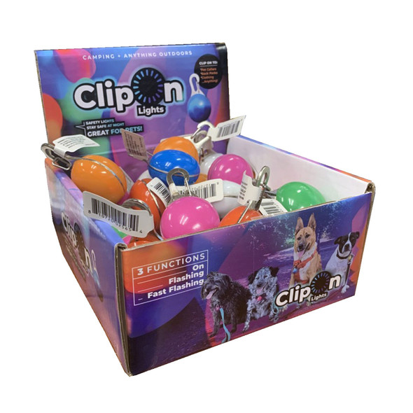 Pet clip on light