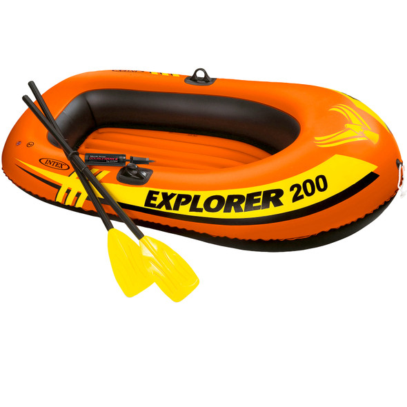 Intex Explorer 200 Inflatable Boat Set