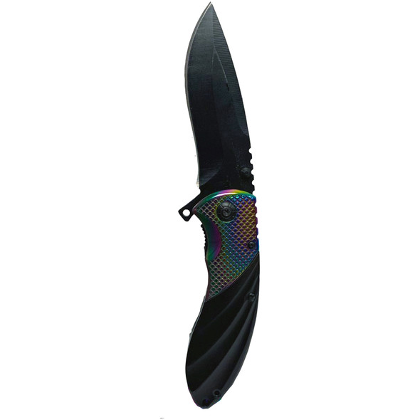Wave Black / Rainbow Speed Safe Knife