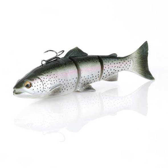 Savage Gear 3D Line Thru Trout - Dirty Silver - 8in