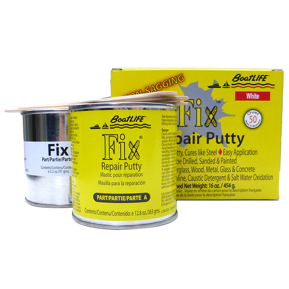 BoatLIFE Fix Repair Putty - 16oz - White